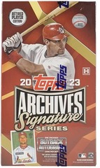 2023 Topps Archives Signature Series MLB Baseball Hobby Box - Retired Player Edition